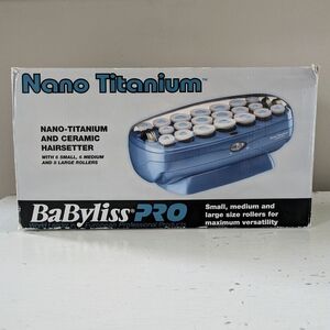 BaByliss Pro Nano Titanium Roller Set 20 Hot Rollers